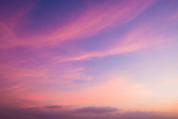Fototapeta na wymiar twilight sky after sunset for background