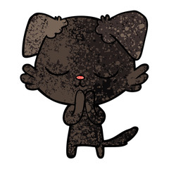 cute cartoon dog