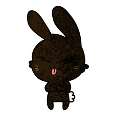 cute cartoon rabbit