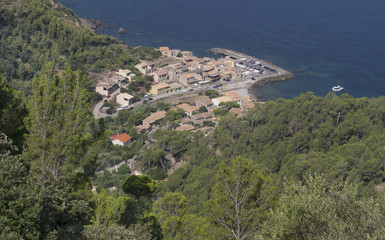 Fototapeta na wymiar Coastal village in Mallorca