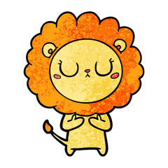 cartoon lion