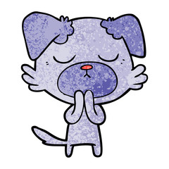 cute cartoon dog