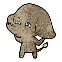 cartoon elephant remembering