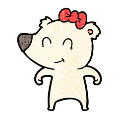 polar bear cartoon