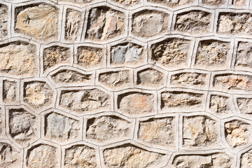 Background of old vintage brick wall