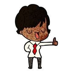 cartoon woman talking