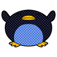 cartoon penguin