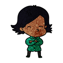 cartoon woman
