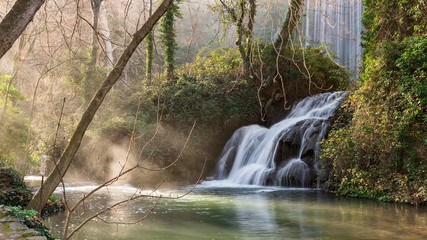Obraz premium Waterfall at the 