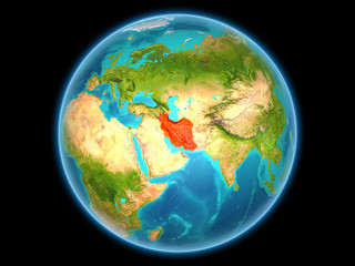 Iran on planet Earth