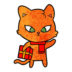 cute cartoon cat