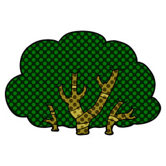 cartoon trees