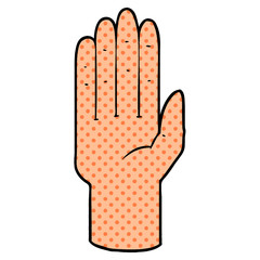 cartoon hand