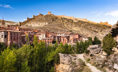 Albarracin, medieval town of Spain, in the province of Teruel