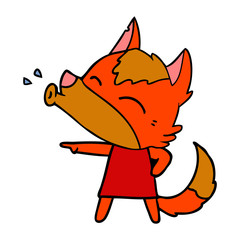 fox cartoon character