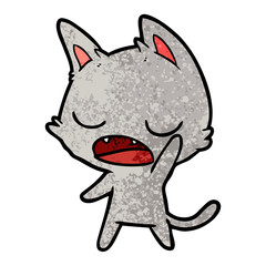 talking cat cartoon