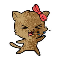 cartoon cat