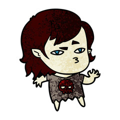 cartoon vampire girl
