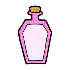 cartoon perfume bottle