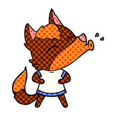 fox cartoon character