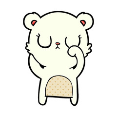 polar bear cartoon