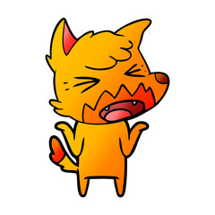 fox cartoon character