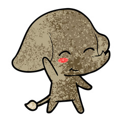 cute cartoon elephant