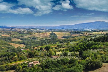 Fototapeta na wymiar Landscape of Tuscany
