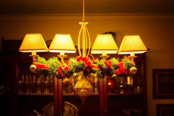 Christmas ceiling lamp