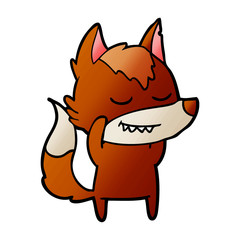 fox cartoon character