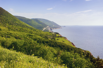 Fototapeta premium Cape Breton Highlands National Park in Nova Scotia