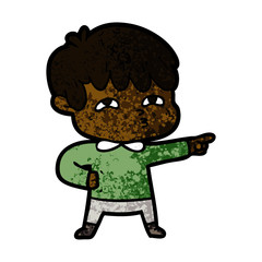 cartoon man confused
