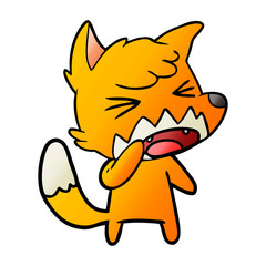 fox cartoon character