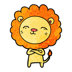 cartoon lion