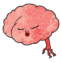 cartoon brain