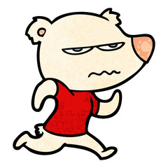 angry bear polar cartoon