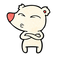 polar bear cartoon