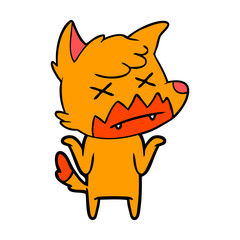 fox cartoon character
