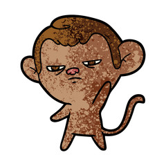 cartoon monkey