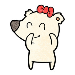 polar bear cartoon