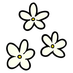 cartoon flowers