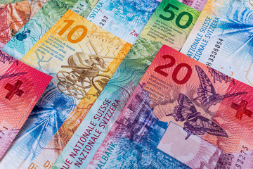Schweizer Franken, Granit unter der Währungen