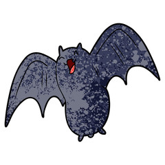 spooky cartoon bat