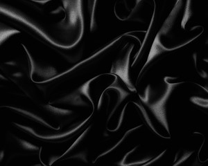 Abstract background of luxury cloth wave,grunge lame.Texture of sheet crumled.