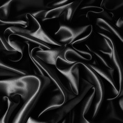 Fototapeta premium Abstract background of luxury cloth wave,grunge lame.Texture of sheet crumled.