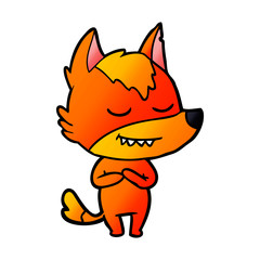 fox cartoon character