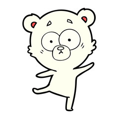 Obraz premium polar bear cartoon