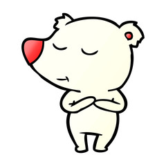 polar bear cartoon
