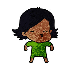 cartoon woman