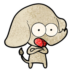 cute cartoon elephant